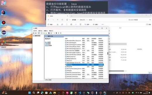 数据备份功能配置 - Java