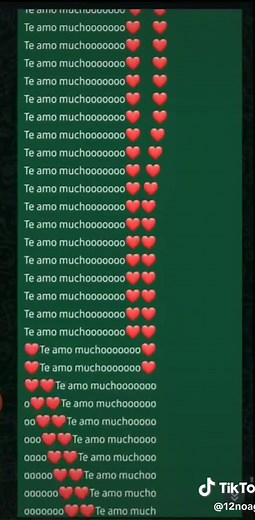 Te Amo 1000 Veces: Tutorial de Text Scrolling y Declaraciones de Amor