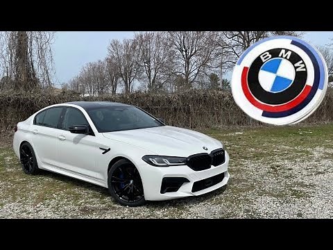 F90 BMW M5 Competition: POV Start Up, Test Drive, Walkaround and Review