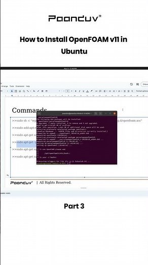 How to install OpenFOAM v11 in Ubuntu Part 3