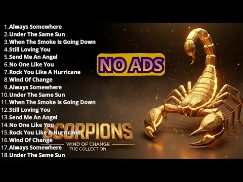 🔥 The Best SCORPIONS ALBUM Best rock all the song #bestrocksongs #scorpio #slowrock80s90s
