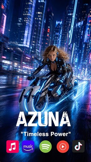 AZUNA - "Timeless Power" 🏍️ バイクで駆け抜ける最強疾走ロック #AZUNA #TimelessPower #バズ曲