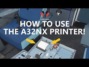 Flybywire A32NX PRINTER Now Working! [Tutorial] | Microsoft Flight Simulator 2020 Airbus A320neo