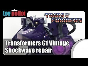 Transformers Shockwave Generation One repair - Toy Polloi