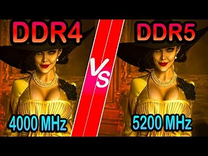 Resident Evil Village DDR5 vs DDR4 Ram Benchmark 4K | i9-12900K | ROG Z690 | RTX 3090
