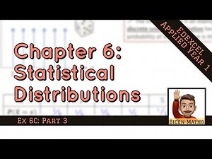 Statistical Distributions 8 • Unknowns in Probability Range • Stats1 Ex6C • 🤖