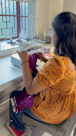 My Electric Overlook sewing machine 😍 #sewingmachine #fashion #foryouシ #design #trend #tailoring #fb #stitchcookbytanushree | Stitch & Cook by Tanushree