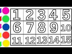 Learn Numbers from 1 to 50 for Kids | Fun Counting & Learning Video #preschoollearning