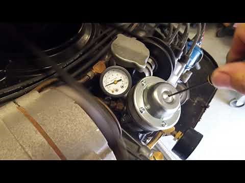 Corvair Engine Running on Test Stand