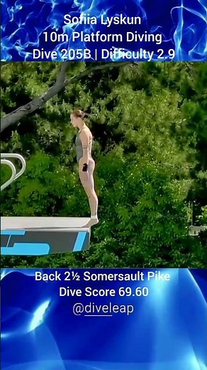 Remarkable Dive 10m Platform by Sofiia Lyskun