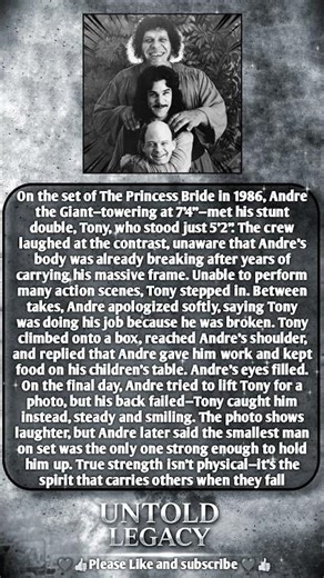 The Smallest Man on Set Showed the Biggest Strength Behind the Scenes 💪