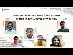 Want to Become a Salesforce Expert | Intellipaat Reviews | Best Salesforce Course