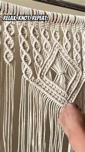 Macrame Chain Knot 🌿 Handcrafted & Eco-Friendly