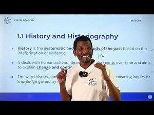 1.1 History and Historiography Part 1: History Grade 9