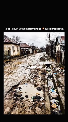 Mr tricky on Instagram: "The post features an 18-second TikTok video capturing a rural street transformation where a muddy unpaved road is prepared with proper side drainage channels and leveled groundwork. Shared by @jeyhacks the clip highlights how structured drainage improves road durability reduces flooding and sets the foundation for a cleaner modern neighborhood gaining 13.9 million views. . . Copyright Disclaimer: All video rights belong to their respective owners.This content is shared u