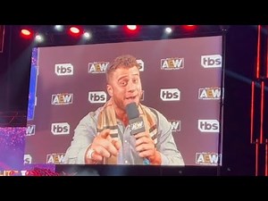 MJF sings "Meet the Mets" to Philadelphia crowd before AEW Dynamite 9/28/22