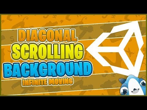 How to Make Diagonal Scrolling Background Unity Tutorial ( Infinite Scrolling Background Unity3d)