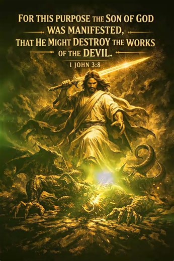 🛡🗡THE DEVIL WAS NEVER A MATCH FOR JESUS✝️♥️