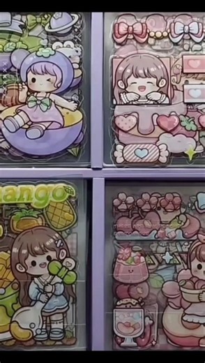 💫 ASMR kawaii Stickers 📦 Unboxing Stationery haul #asmr stickers #unboxing #stationeryhaul #kawaii