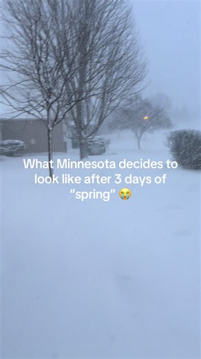 Minnesota's Snowy Spring Transformation