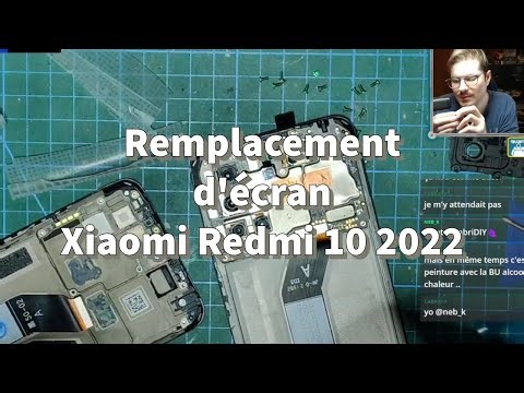 Remplacement d'écran Xiaomi Redmi 10 2022
