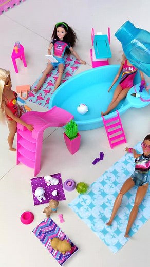 🌊🌴🌺🦩🦜💖 #рек #куклабарби #барби #барбимультик