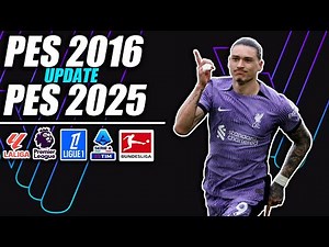 ¡PES 2016 UPDATE 2024/2025!