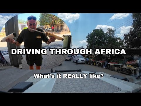 Is This The Worst Road In Africa? Driving Through Africa | Defender Overland Adventure