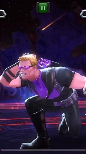 Agent Venom vs Hawkeye #shorts #marvelcontestofchampions