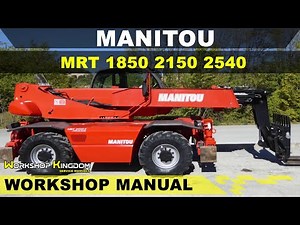 MANITOU MRT 1850 2150 2540 Workshop Service Repair Manual - English - PDF Download