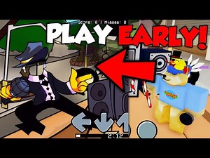 FUNKY FRIDAY MADE AN FNF MOD (how to play early!)