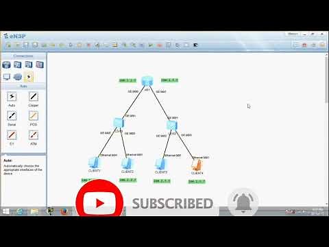 How to setup Huawei Ensp Basic networking-using 1 Router