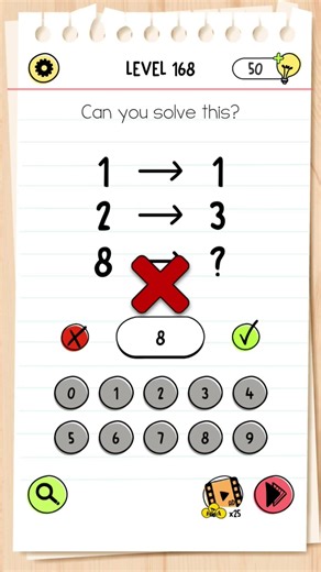 Brain test all star : Level 168 🫠