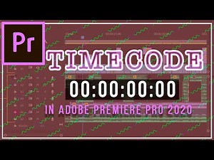 How to use Timecode effect in Adobe Premiere Pro cc 2020