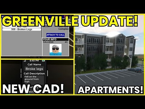 FD and LEO CALLS, APARTMENTS, CAD, AND MORE! (Full Greenville update log)