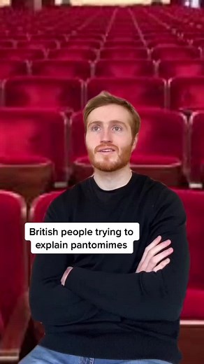 Not a popular export 😂 #pantomime #theatre #theatrekid #british #uk #learnenglish