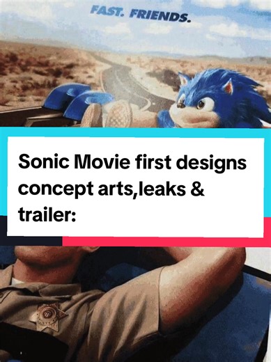 First Designs and Concept Art of Sonic Movie