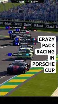 TOP LEVEL PACK RACING AT ALBERT PARK IN PORSCHE CUP #assettocorsa #league #simracing #cars #porsche