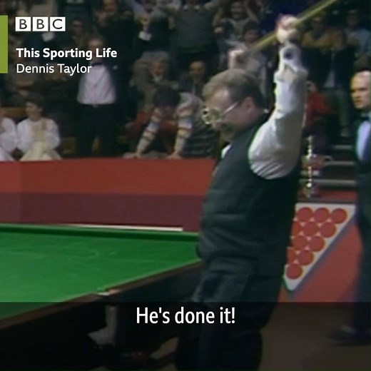 1.7M views · 9.7K reactions | Final frame, final ball - you can feel the tension ⚡ 18.5 million people watched Dennis Taylor make one of the biggest sporting comebacks winning the World Snooker Championship against Steve Davis in 1985. This Sporting Life with Dennis Taylor, available on BBC iPlayer now. | BBC Northern Ireland | Facebook