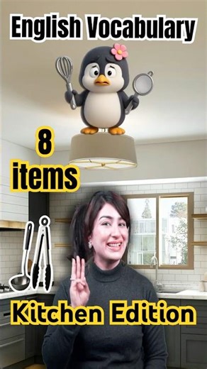 Learn English with Kitchen Items and Tools