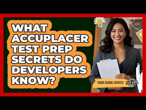 What Accuplacer Test Prep Secrets Do Developers Know? - Trade School Experts