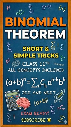 Binomial theorem,short note,class11th,jee and neet#maths #binomial_theorem#physicswallah#shortnotes