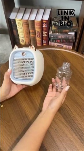 Mini Air Cooler Fan Portable Air Conditioner Mist Fan mini cooler fan #miniaircooler #cooler