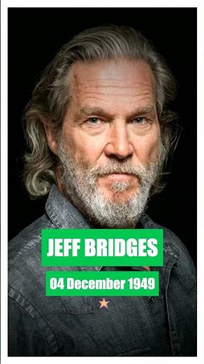 Jeff Bridges Iconic American Actor | The Dude
