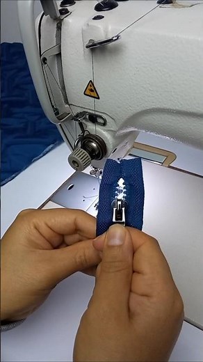 Bolsillo ojal con cremallera paso a paso