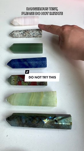 DO NOT TRY THIS! Someone told me a kid burnt some fake crystal and it exploded! Please be careful. I’m testing these so you don’t have to. #crystalshop