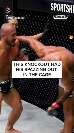 Spazzing Out In The Cage #mma