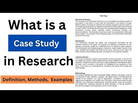 What is a Case Study in Research | Definition | Methods | Examples