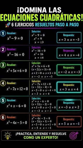 El método más fácil para resolver ecuaciones cuadráticas
