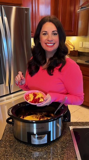 Full Recipe: https://www.themagicalslowcooker.com/white-chocolate-cherry-dump-cake/ Slow Cooker Cherry Dump Cake! | The Magical Slow Cooker
